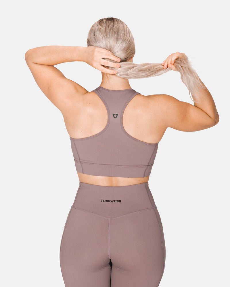 Genesis Sports Bra - Midnight Orchid Grey