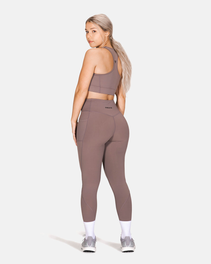 Genesis Leggings - Midnight Orchid Grey