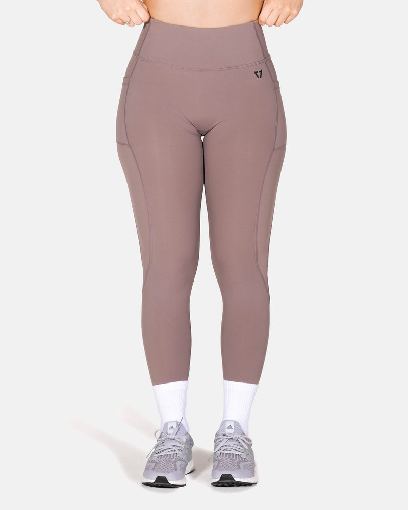 Genesis Leggings - Midnight Orchid Grey