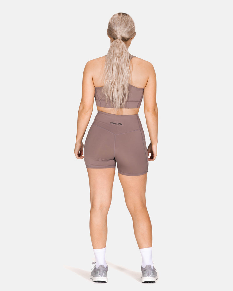 Genesis 4.5" Shorts  - Midnight Orchid Grey