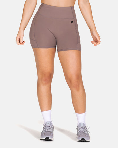 Genesis 4.5" Shorts  - Midnight Orchid Grey